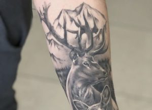 Tatuajes de Ciervos o Venados con Significado, DiseÃ±os e Ideas