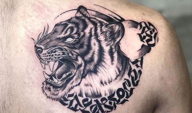 tatuajes tigres japoneses hombre