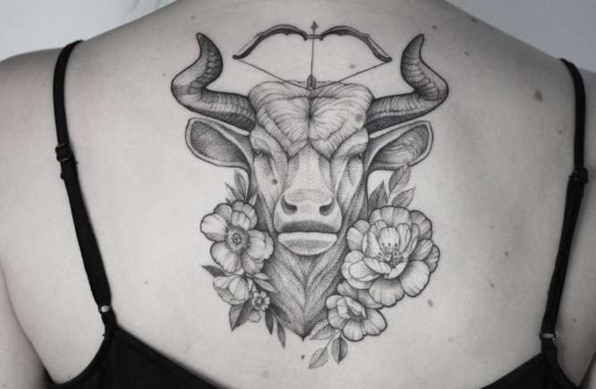 tatuajes toro mujer