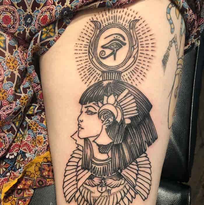 isis tatuaje egipto