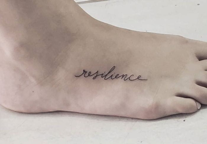 tatuajes resiliencia pie